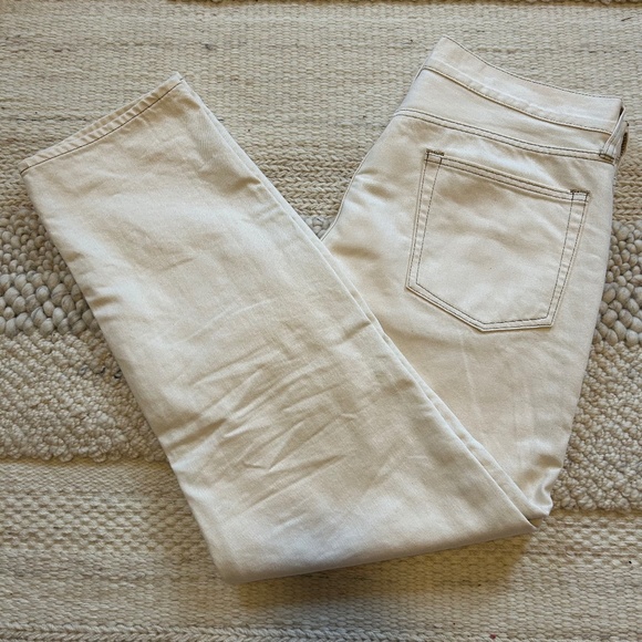J.Crew Classic Jean in Natural Seeded Denim - 33x32 - Worn Once - Picture 7 of 9